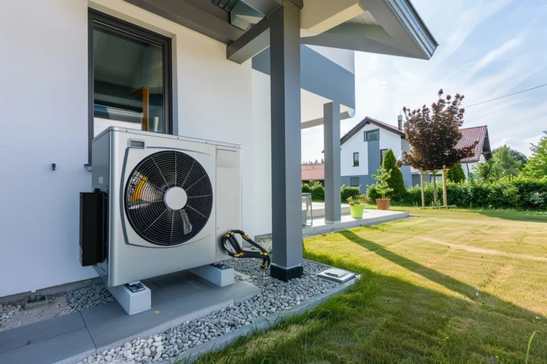 photo-sustainable-comfort-modern-air-source-heat-pump-green-environment